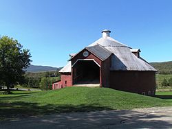 Grange ronde de Mansonville (Potton)